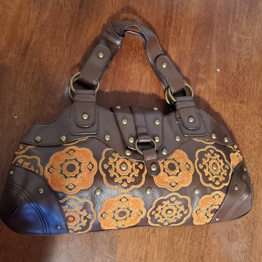 New York And Company Brown And Tan Purse